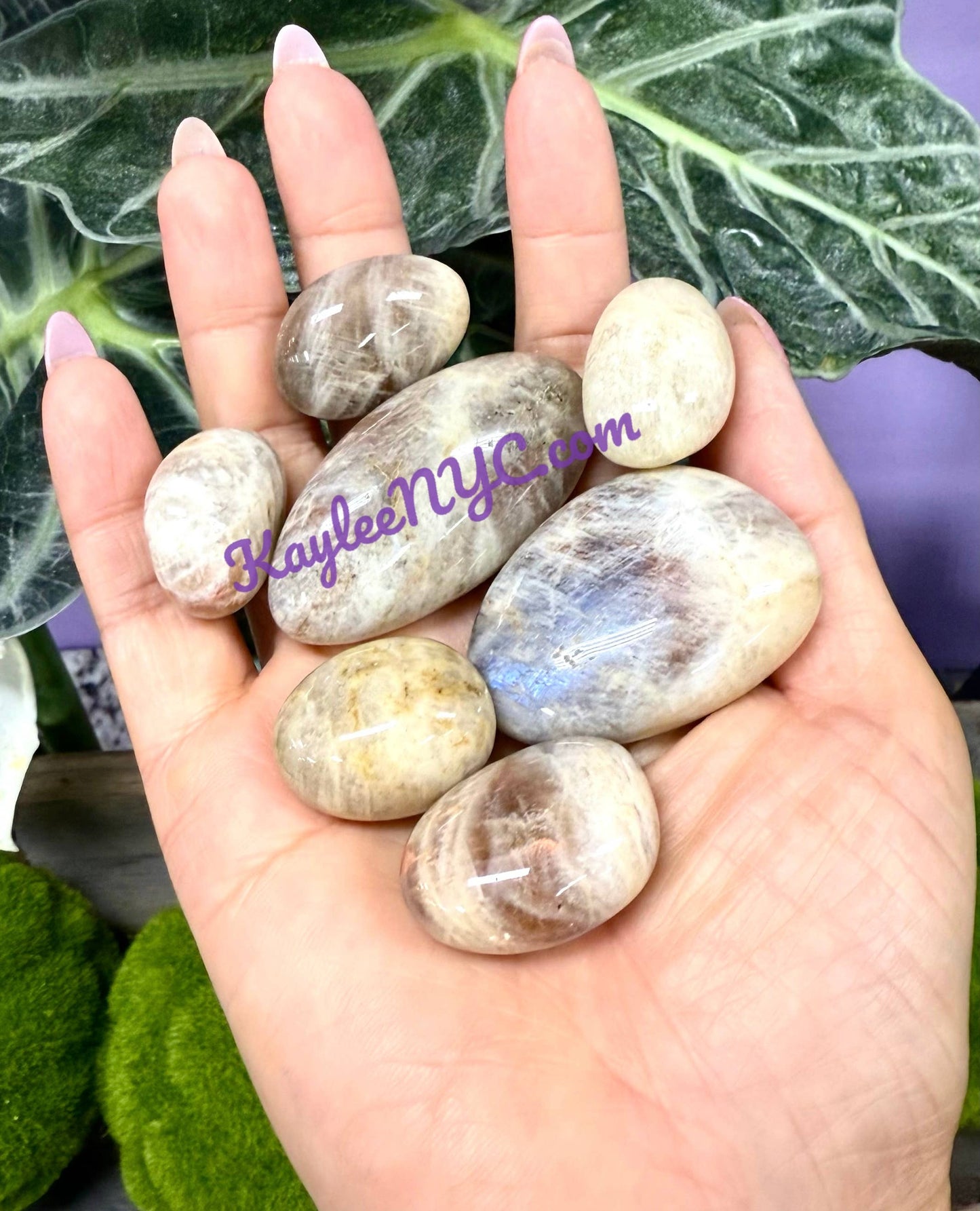 Tumbled/Polished Natural Moonstone