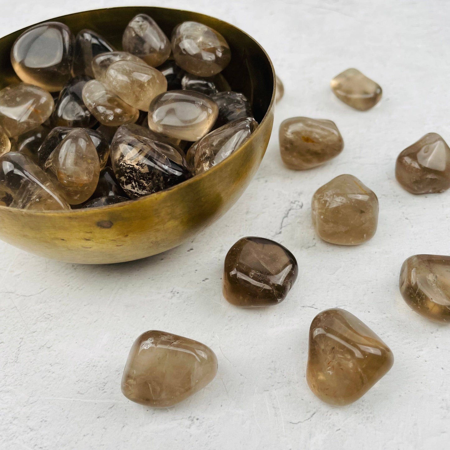 Tumbled/Polished Smokey Quartz Crystal