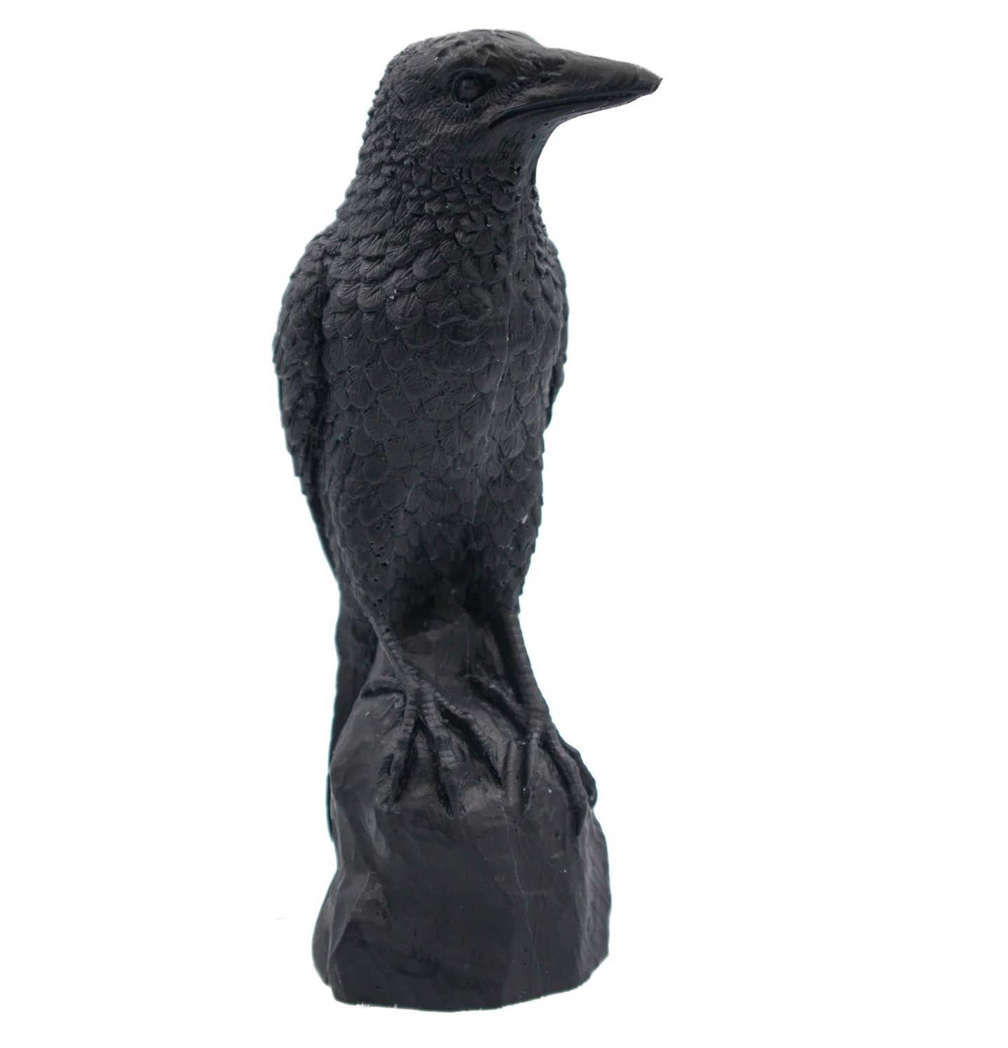 Perched Raven Candle Pillar