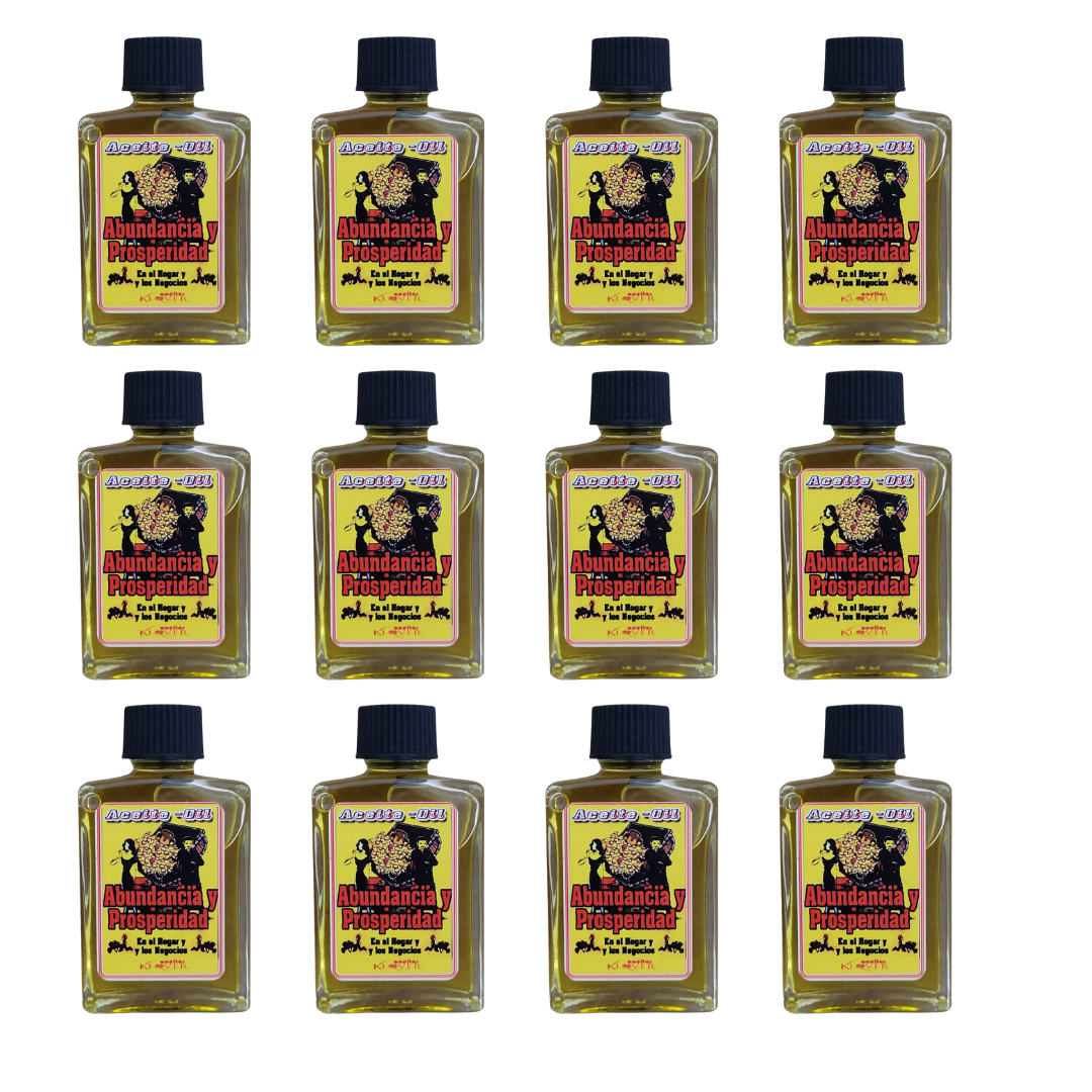 Abundance And Prosperity Spell Oil (1oz)