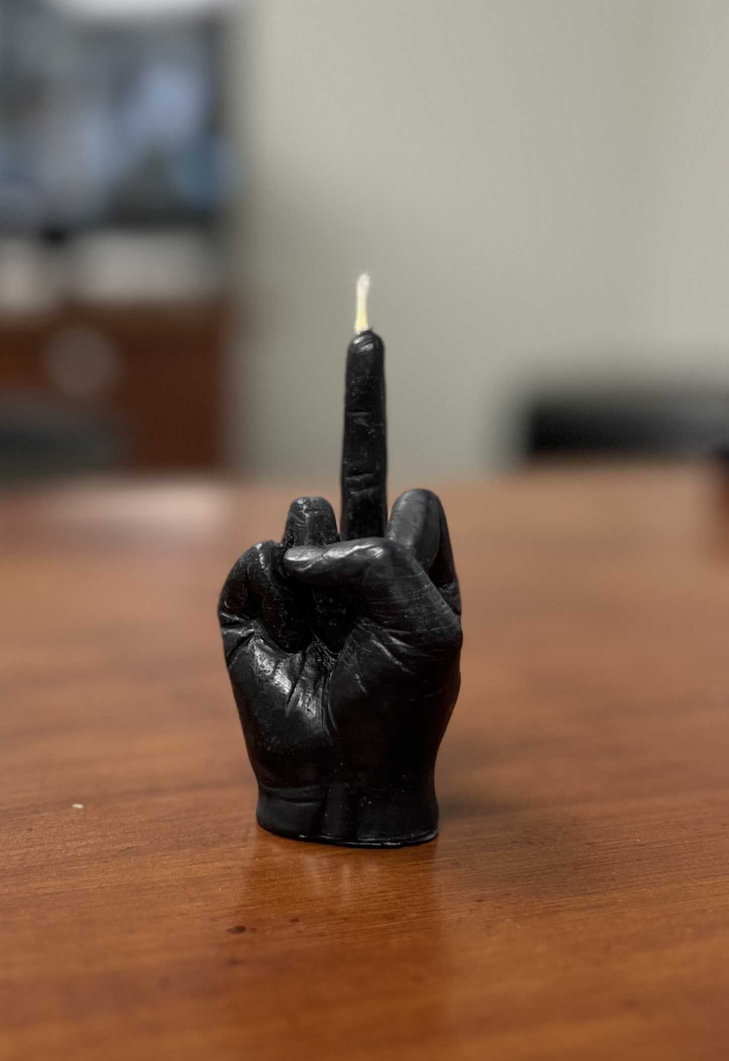 Middle Finger Candle