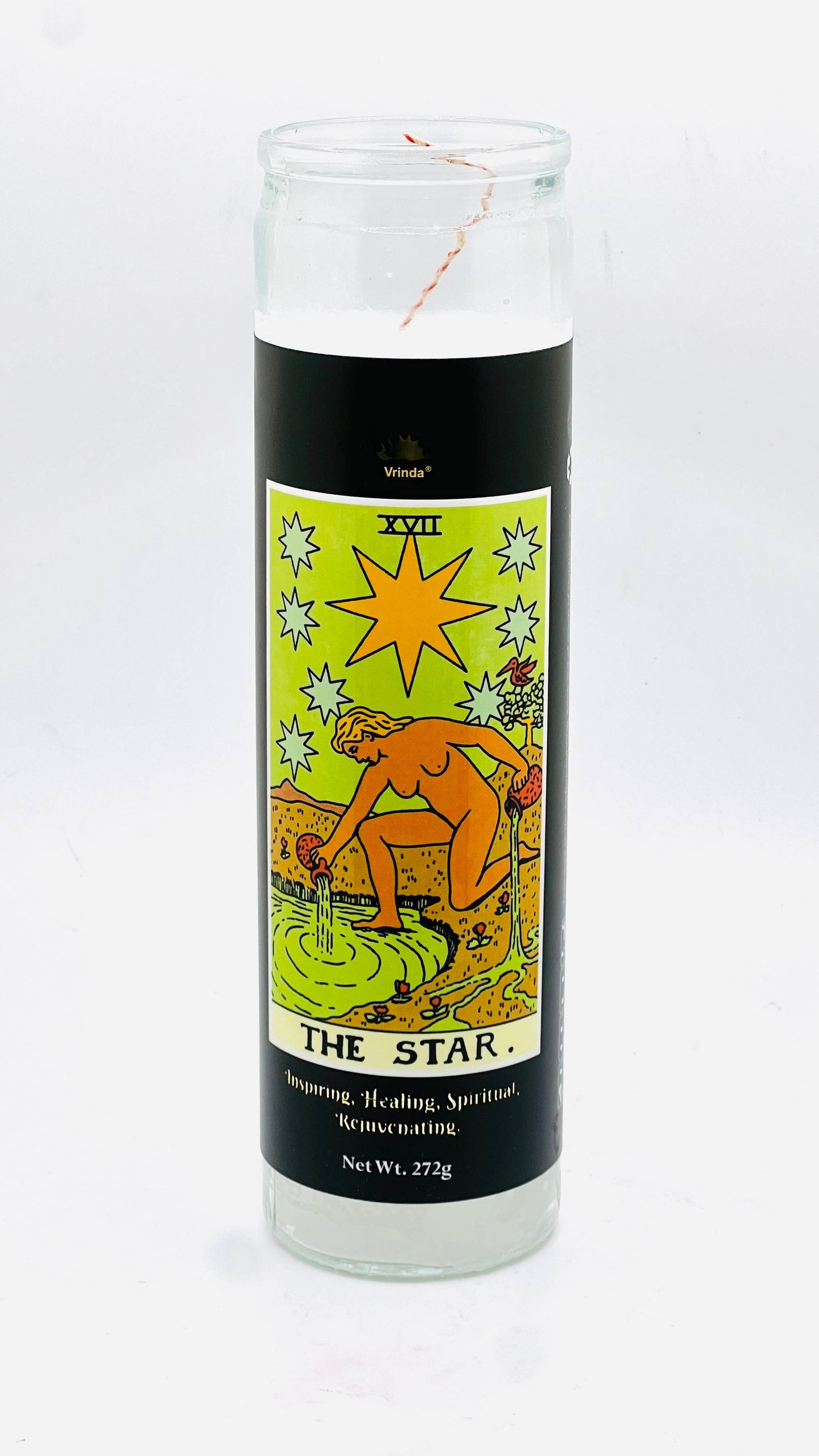 The Star Tarot Candle (8" x 2")
