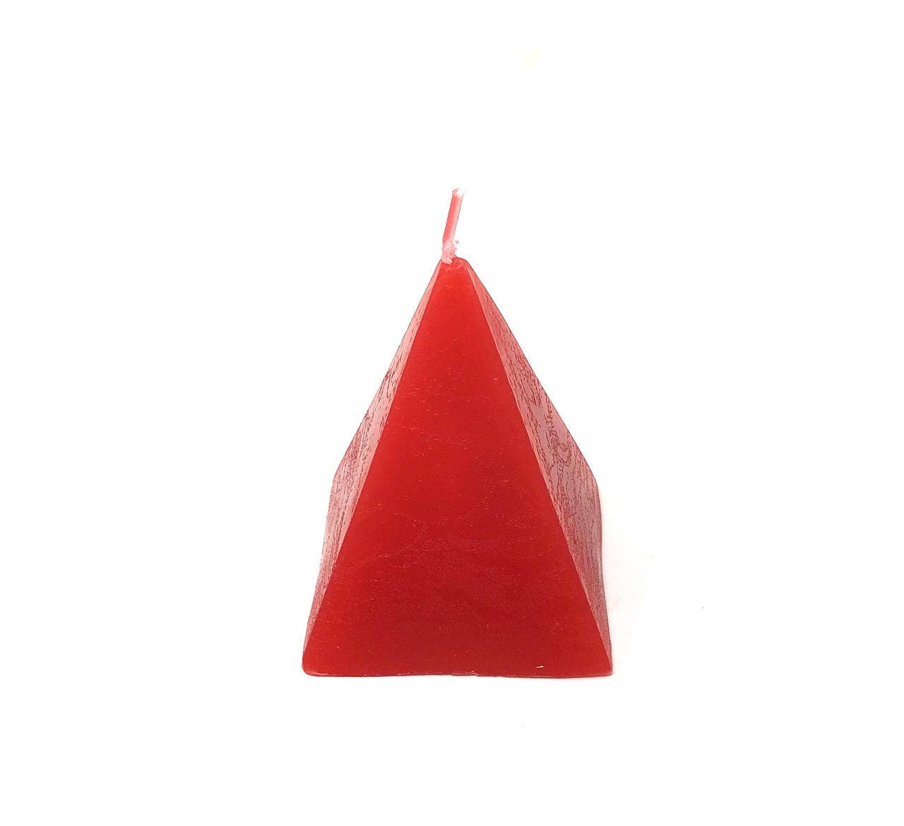Red Pyramid Candle