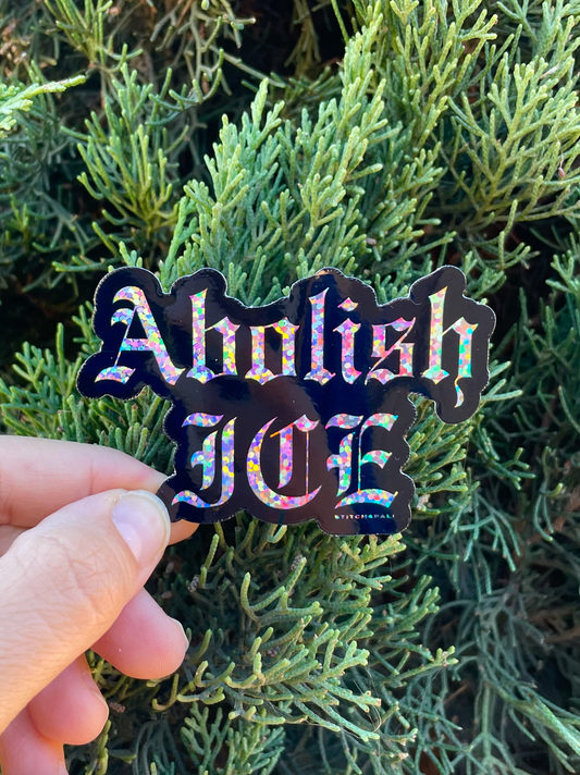 Abolice Ice Glitter Sticker