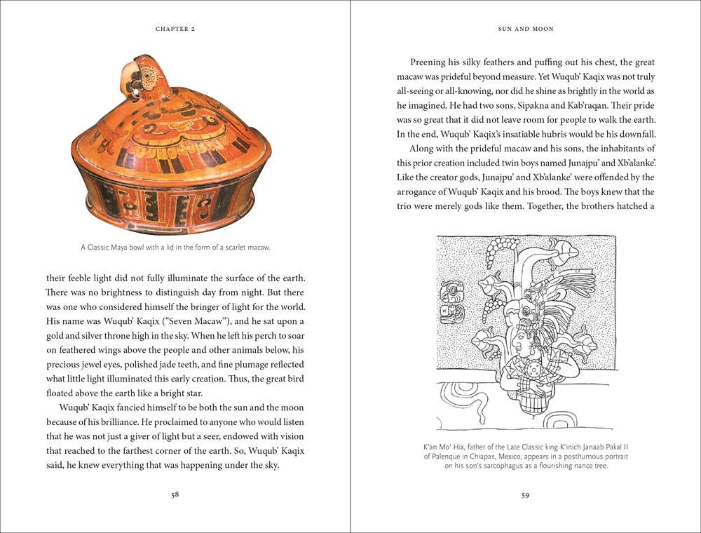 The Maya Myths: A Guide To The Gods, Heroes and Ancestors by Mallory Matsumoto