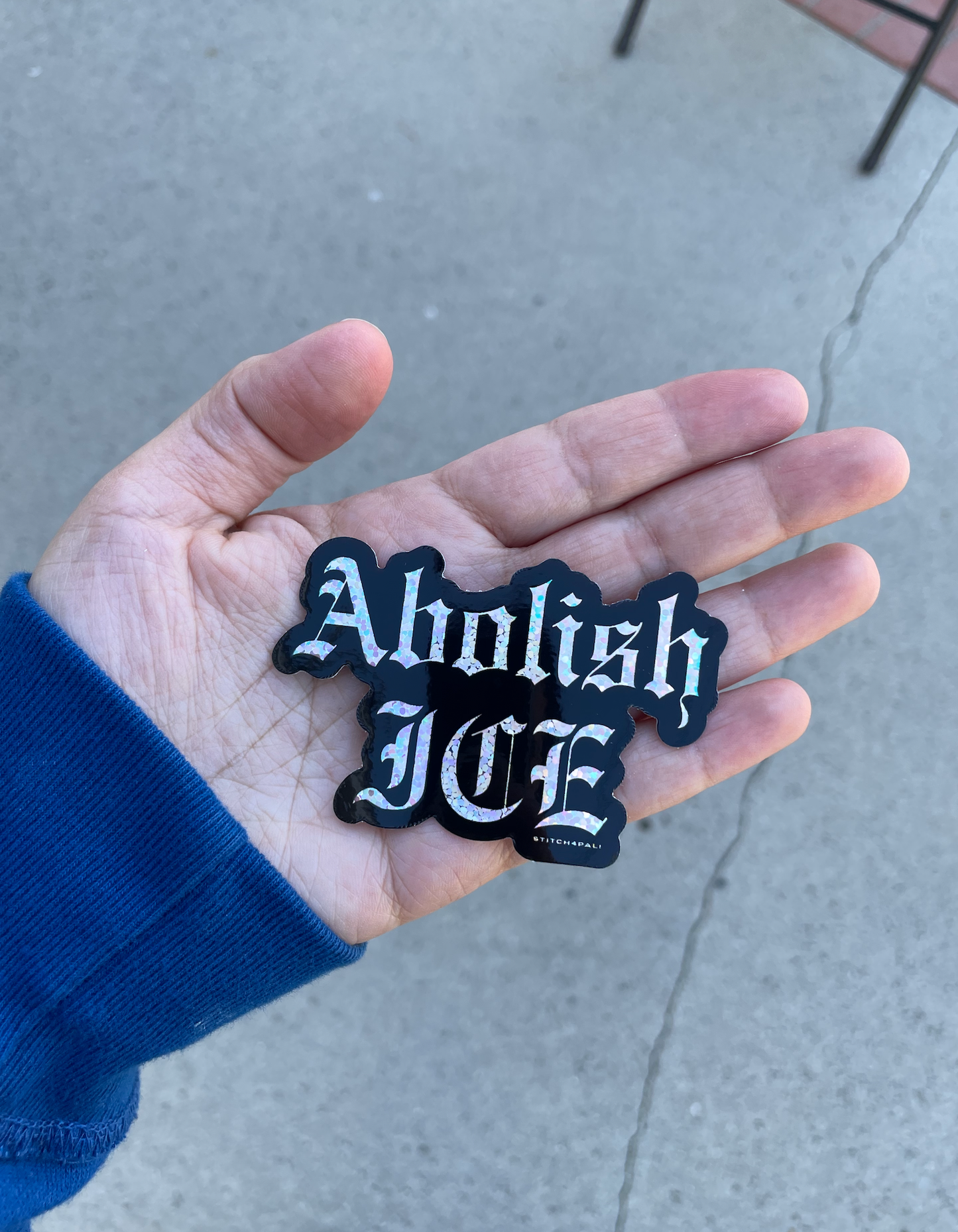 Abolice Ice Glitter Sticker