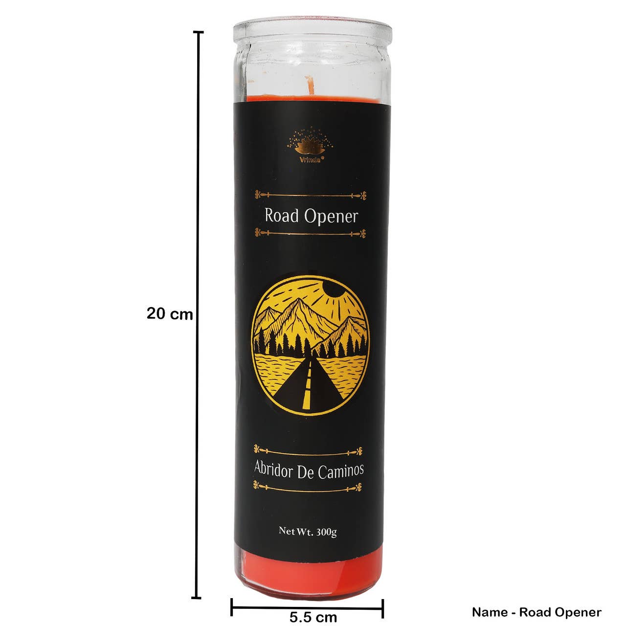 Road Opener 7-Day Ritual Candle (8" x 2")