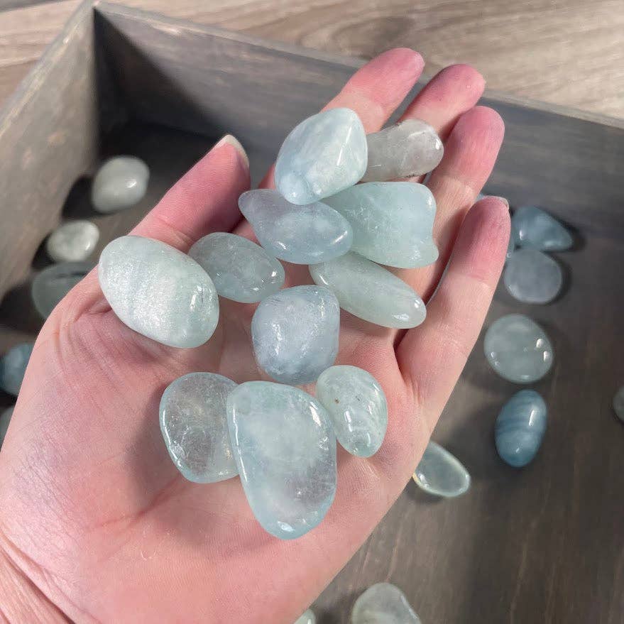 Tumbled/Polished Aquamarine