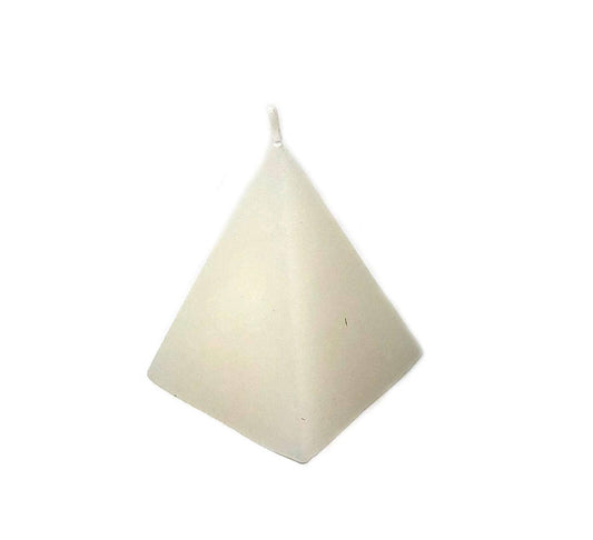 White Pyramid Candle
