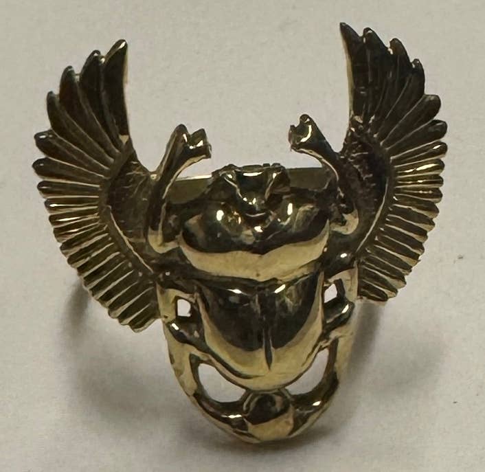Medium Scarab Ring