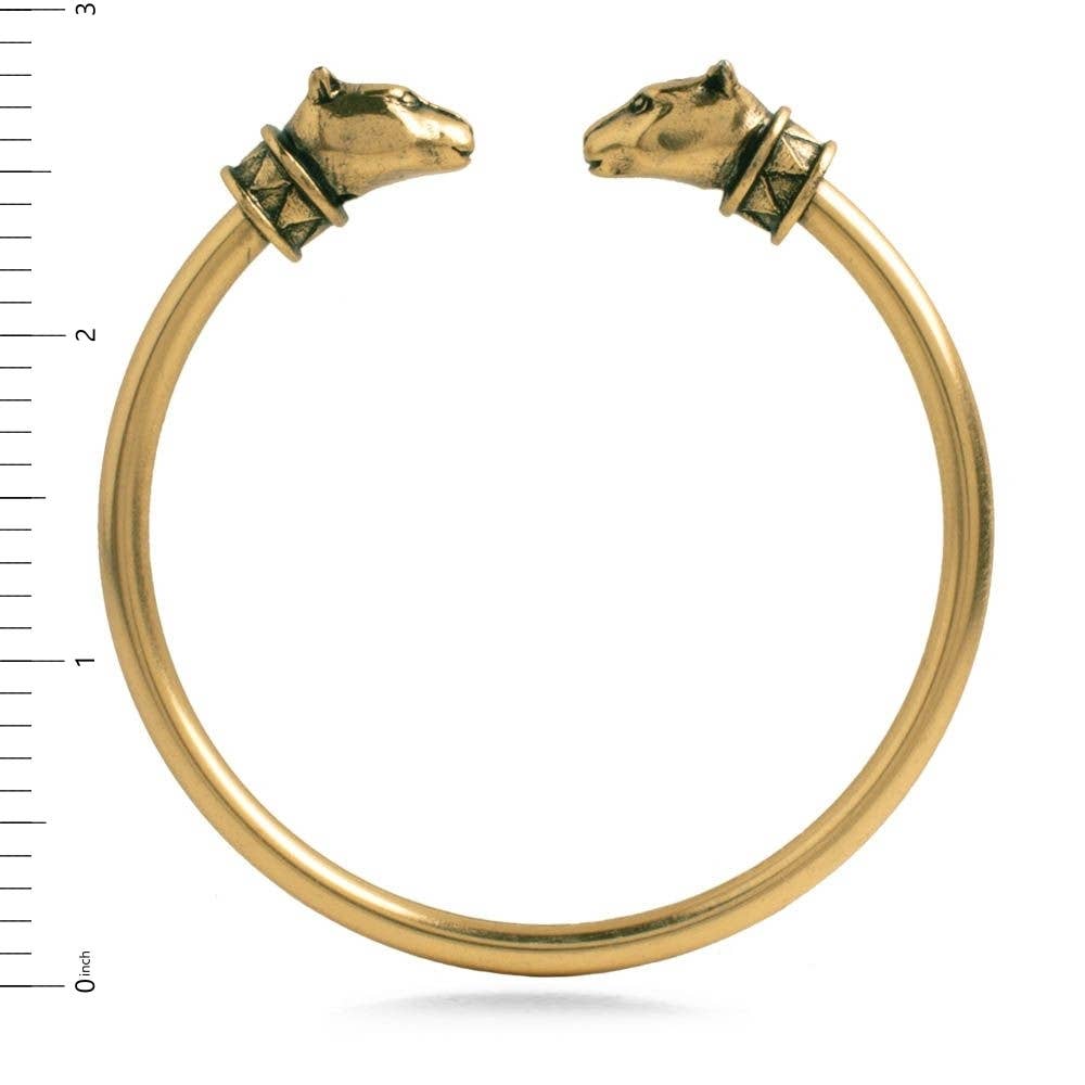 Bastet Goddess Cat Cuff Bracelet