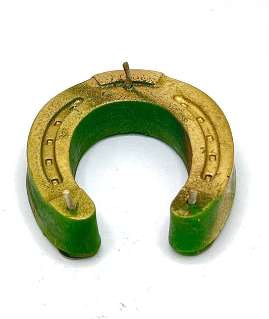Lucky Horseshoe Candle (3" x 3")
