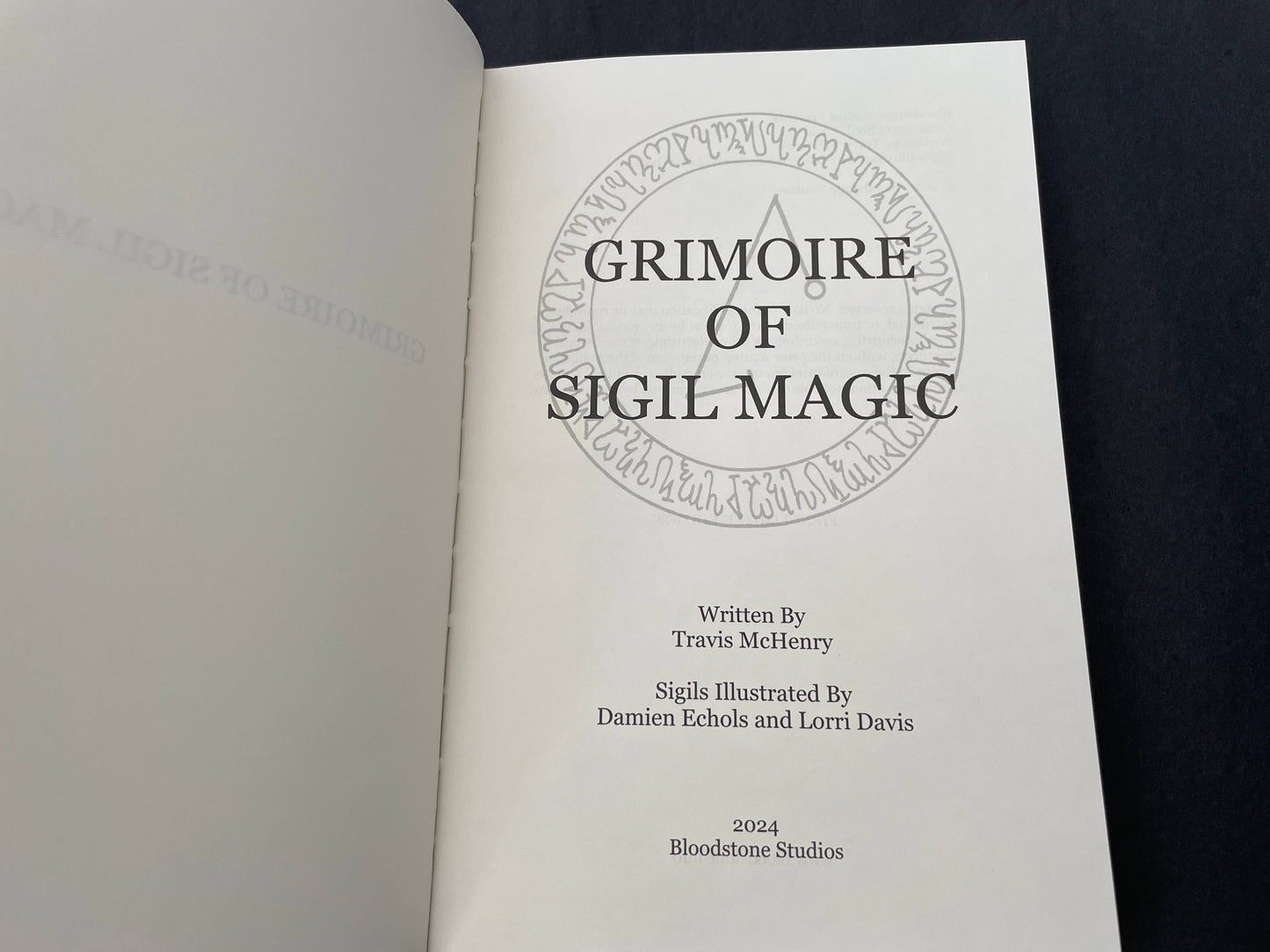 Grimoire Of Sigil Magic by Travis McHenry