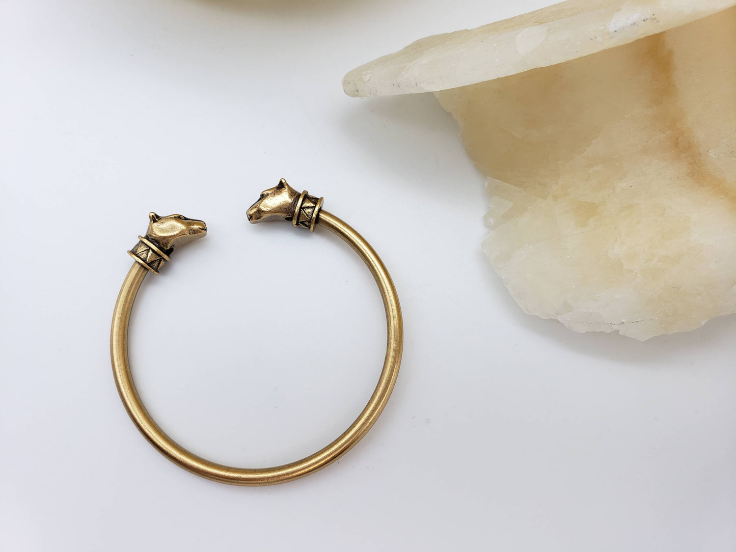 Bastet Goddess Cat Cuff Bracelet