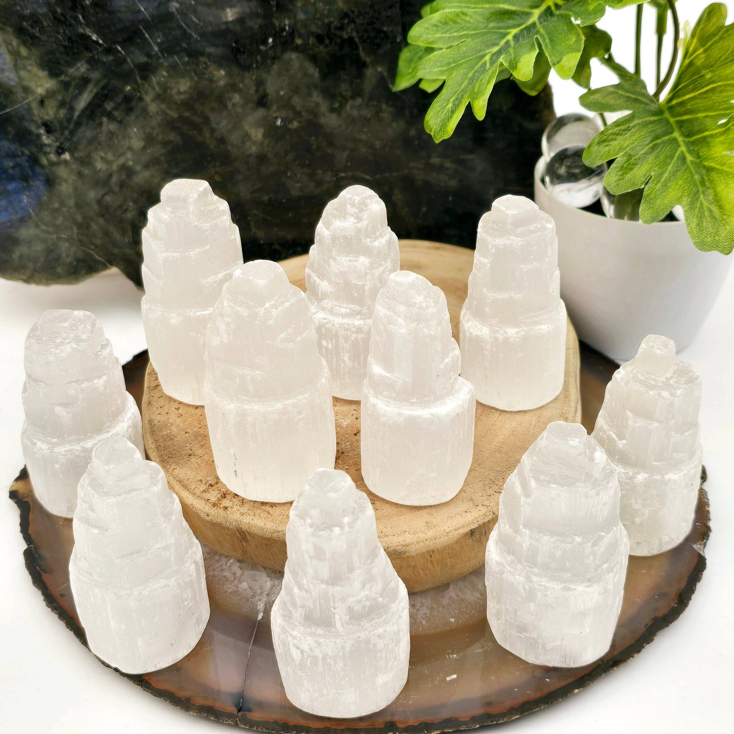 Selenite Crystal Tower (10 Pack)