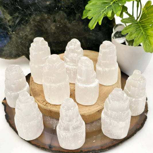Selenite Crystal Tower (10 Pack)