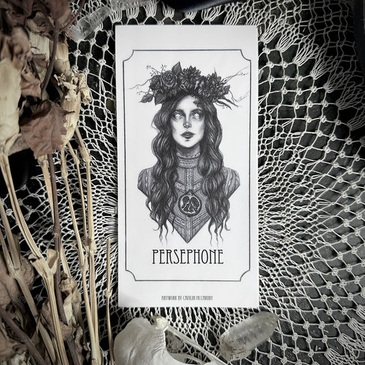 Persephone Altar Candle Sticker