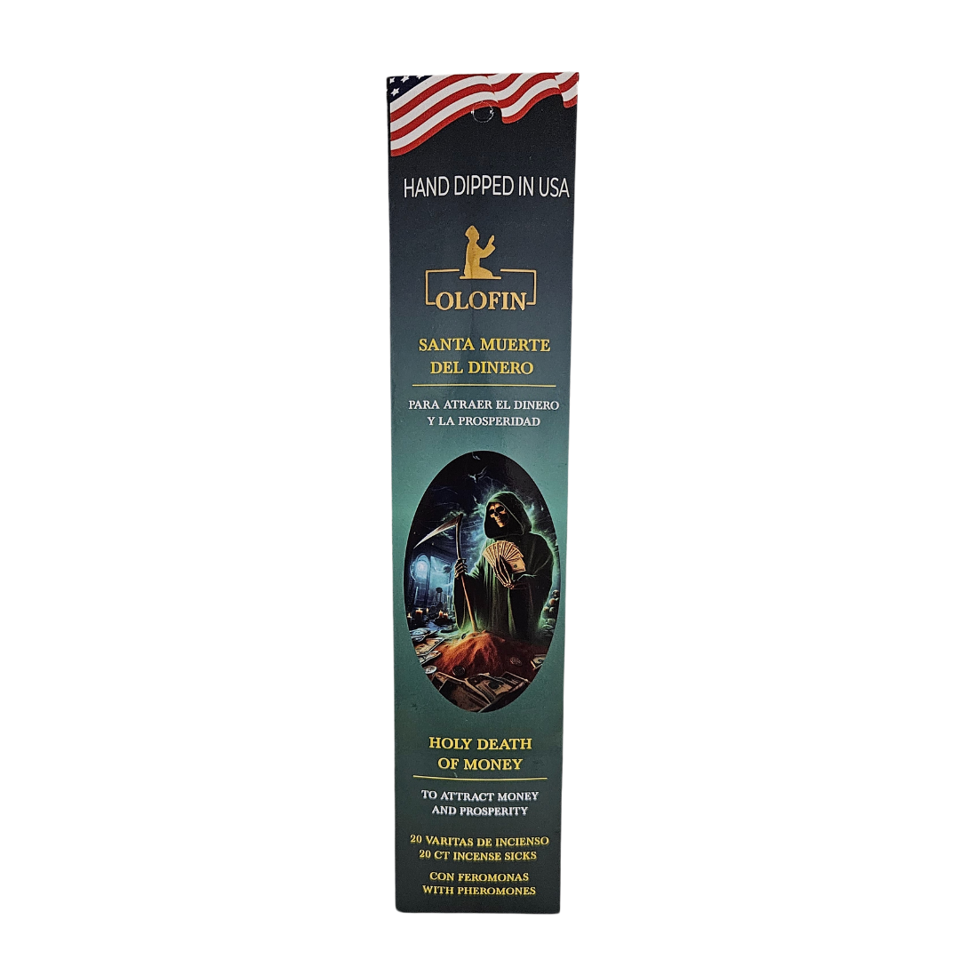 Santa Muerte Del Dinero Holy Death Of Money Incense