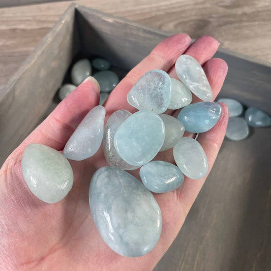Tumbled/Polished Aquamarine
