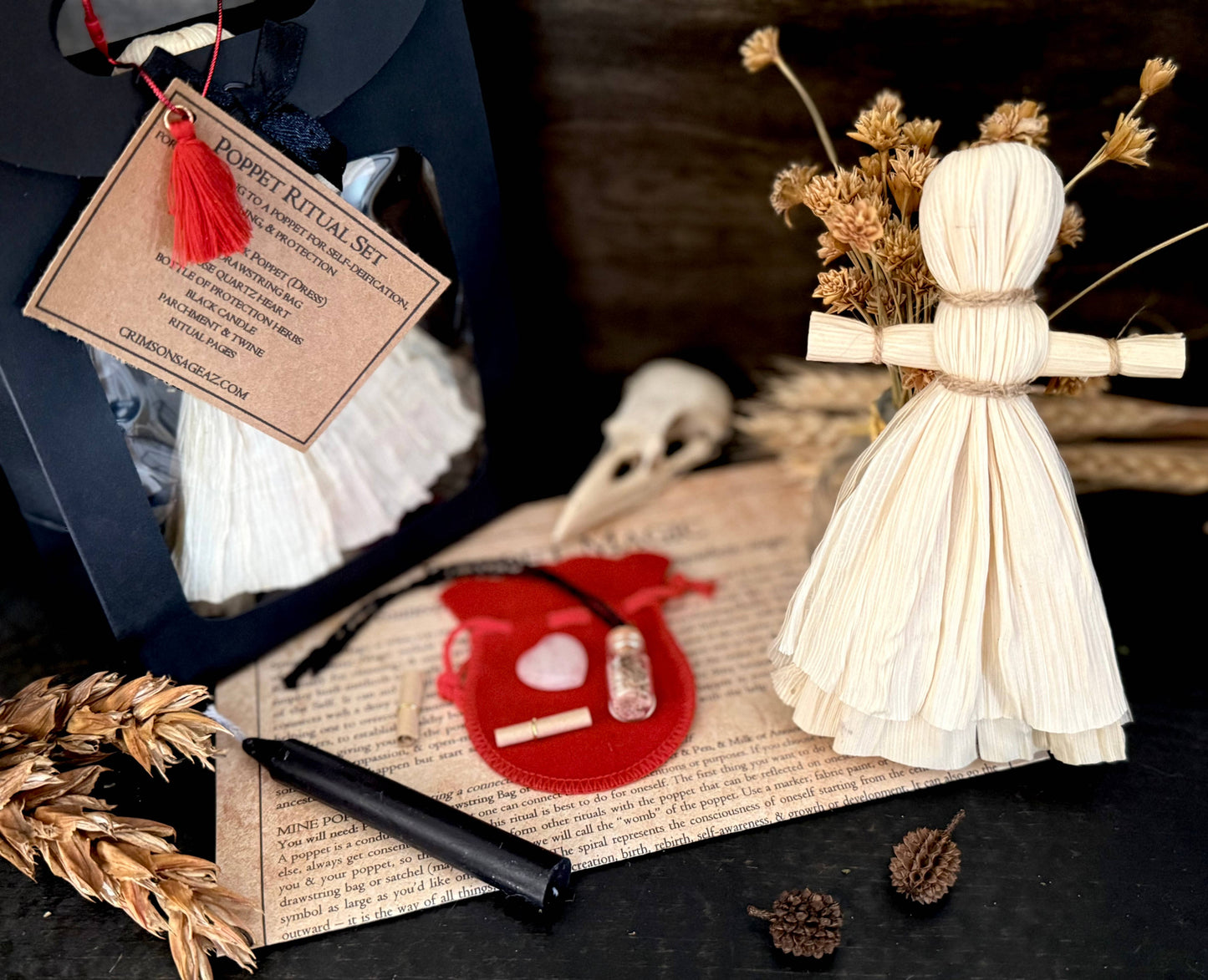 Ritual Corn Husk Doll Kit