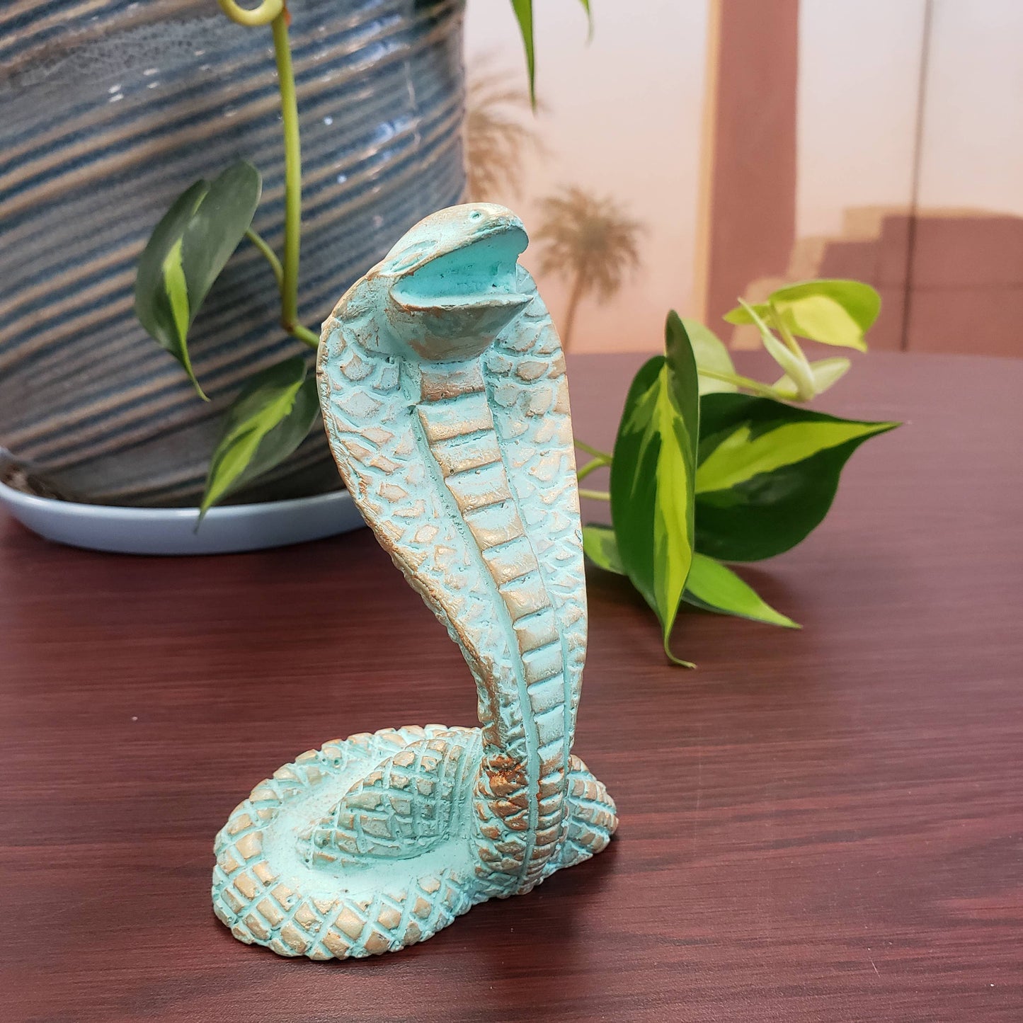 Egyptian Cobra Statue (4.5")