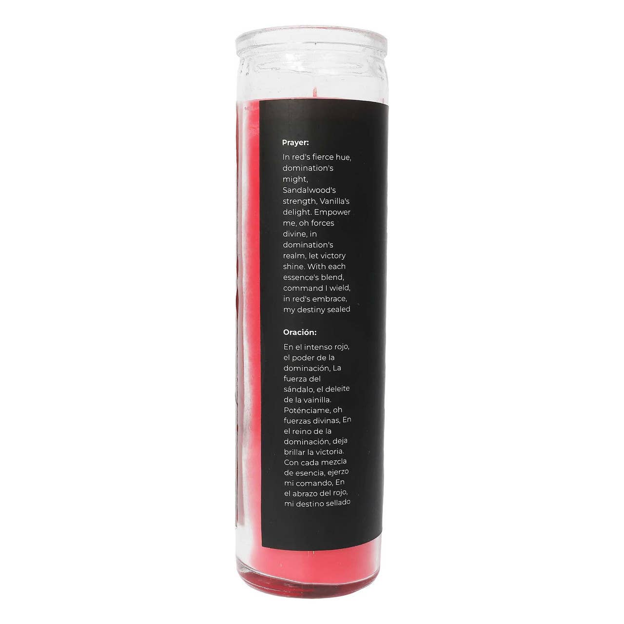 Domination 7-Day Ritual Candle (8" x 2")
