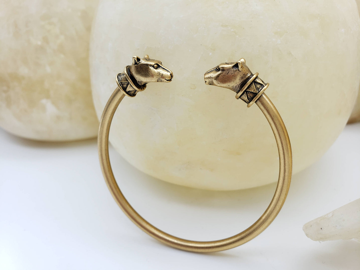 Bastet Goddess Cat Cuff Bracelet