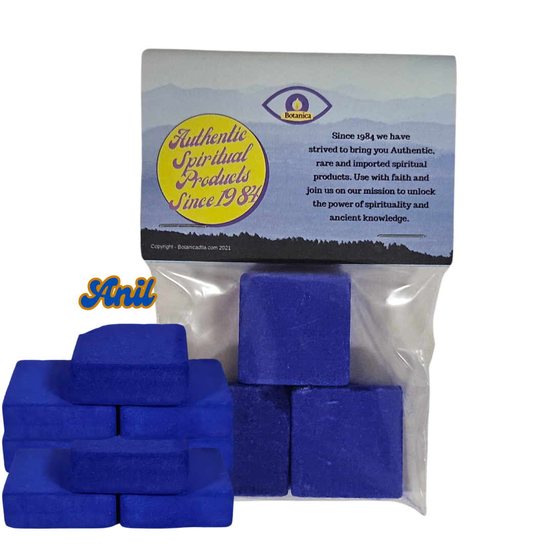 Pure Anil Blue Squares