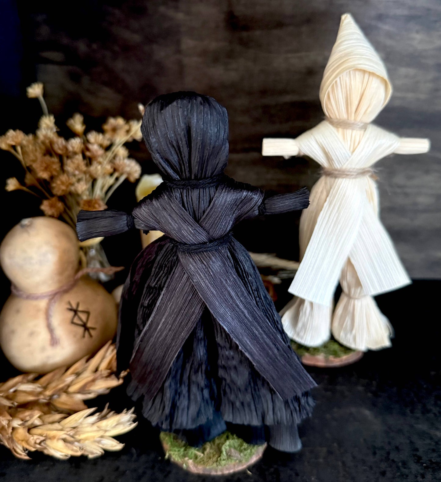 Wood Stand For Corn Husk Poppets