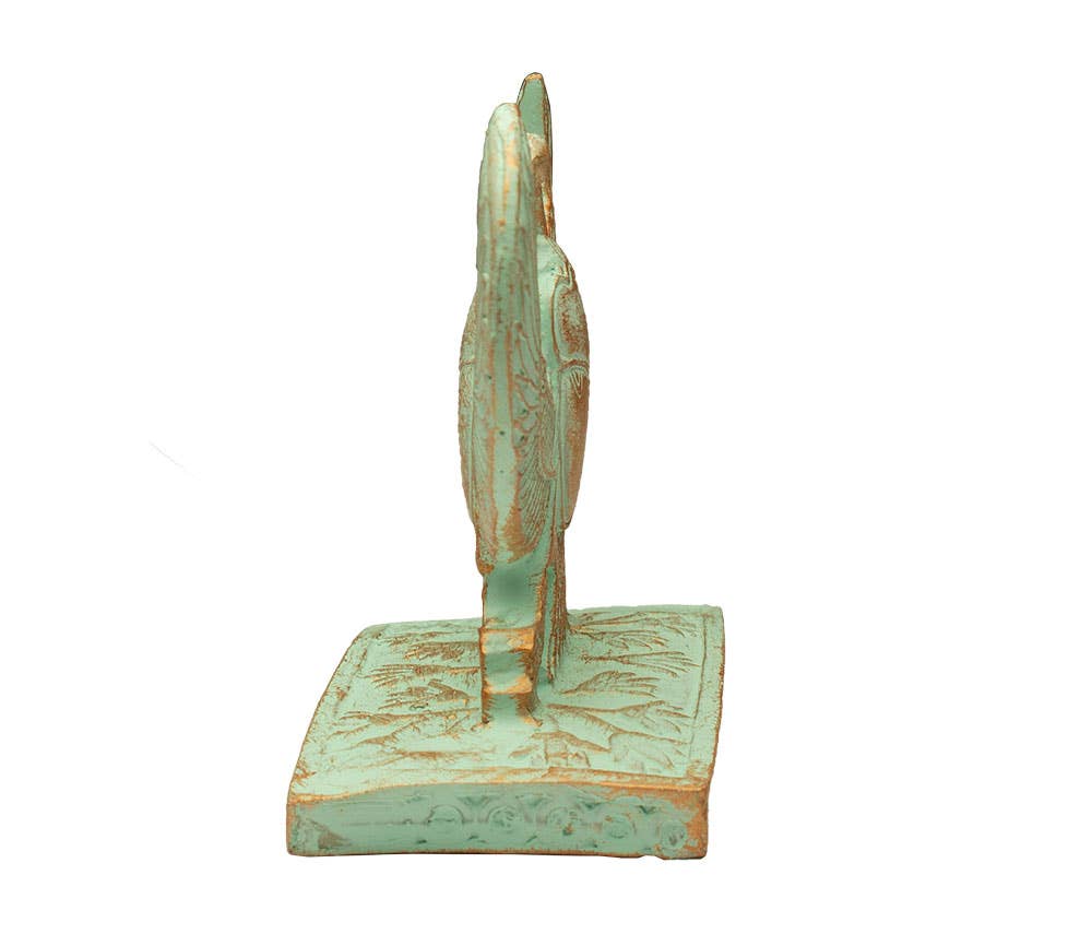 Egyptian Winged Scarab Double Sided Statue (4")