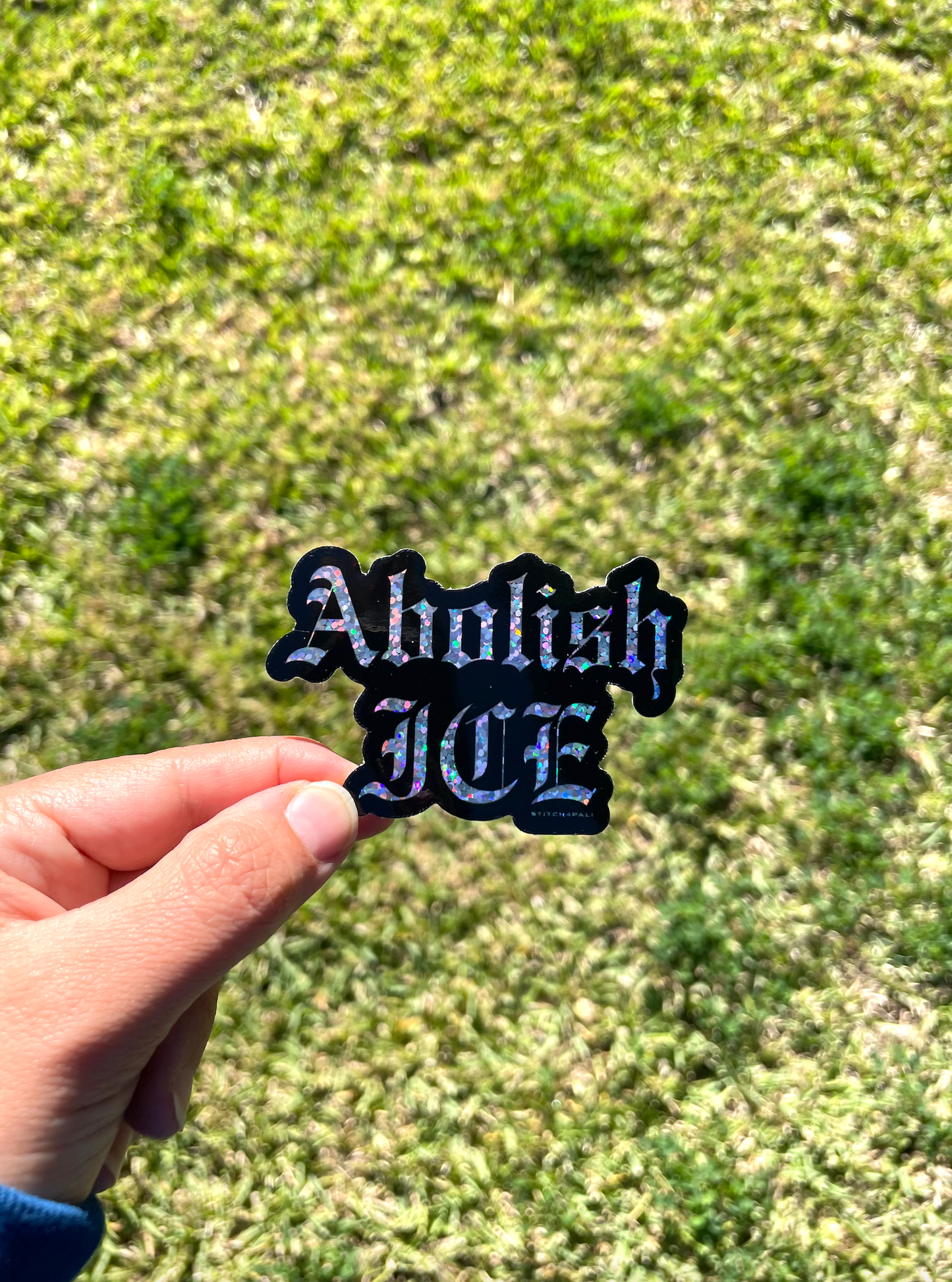 Abolice Ice Glitter Sticker