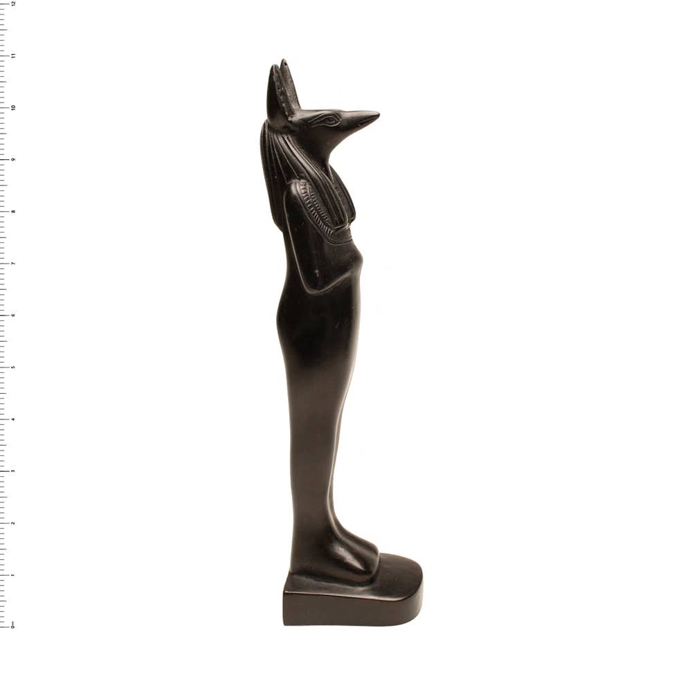 Egyptian Anubis Mummy Statue (11")