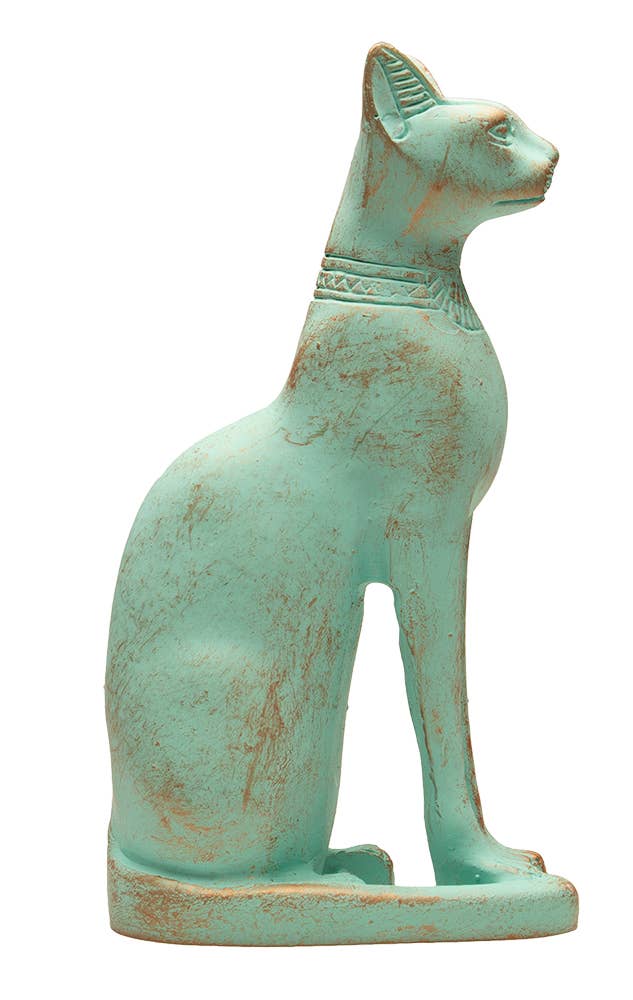 Egyptian Bastet Cat Statue (5.25")