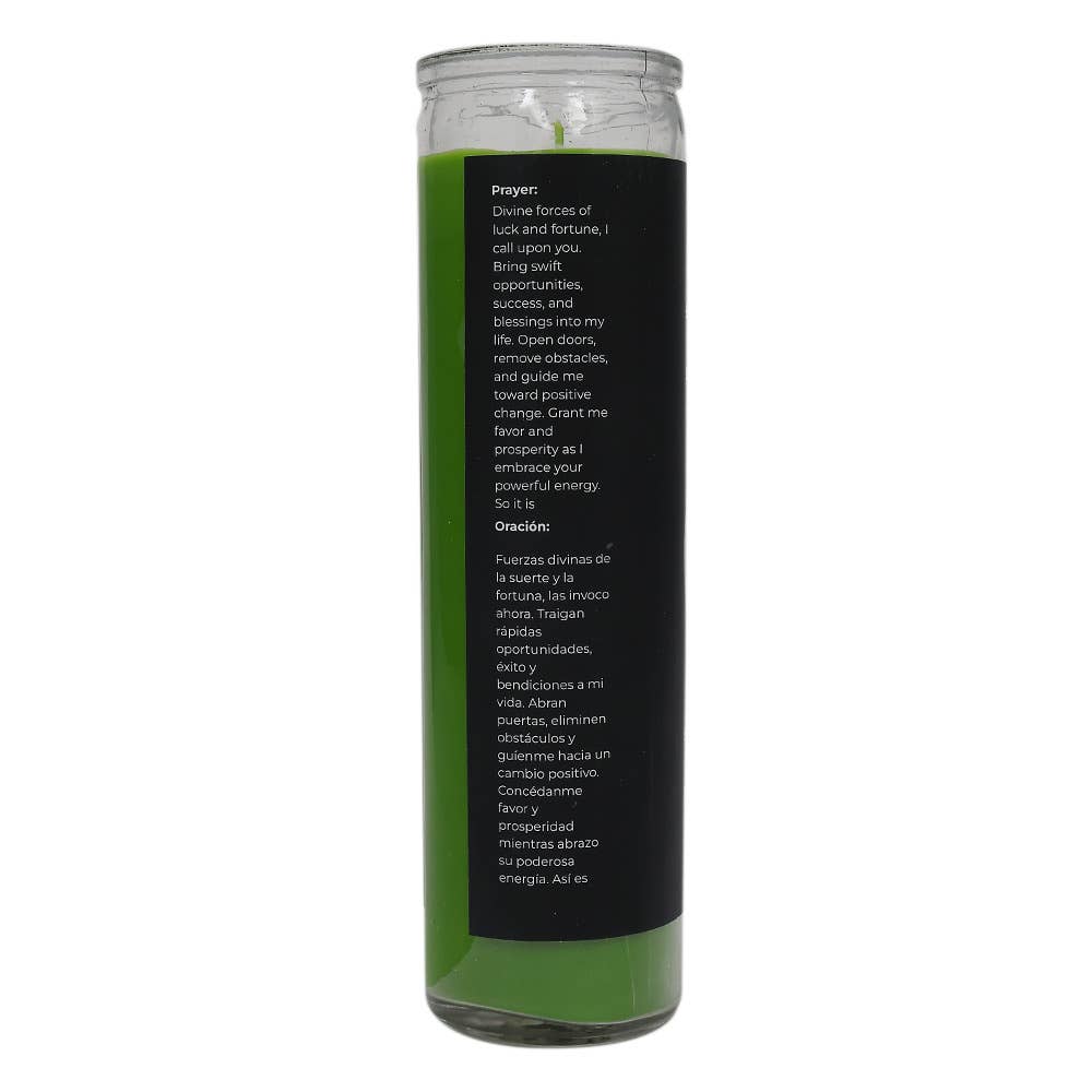 Fast Luck 7-Day Ritual Candle (8" x 2")