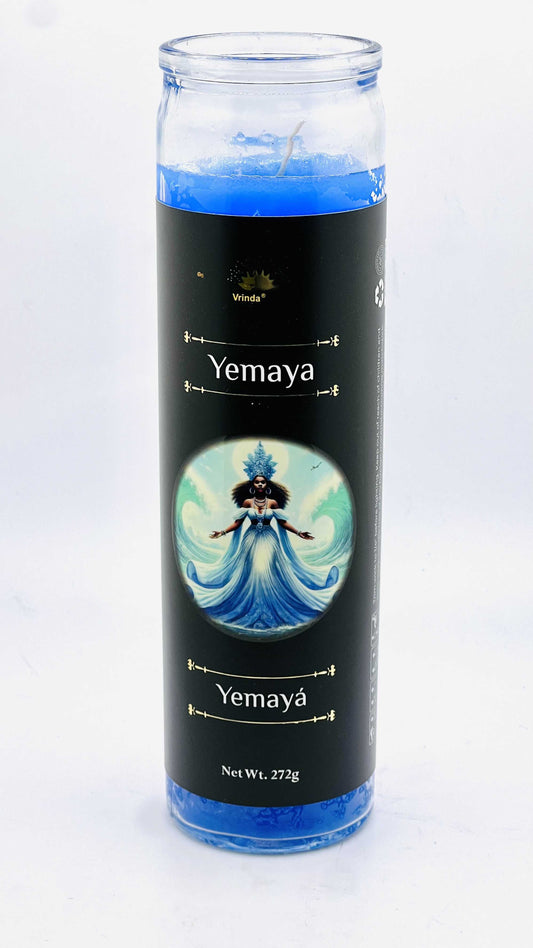Yemaya 7-Day Candle (8" x 2")