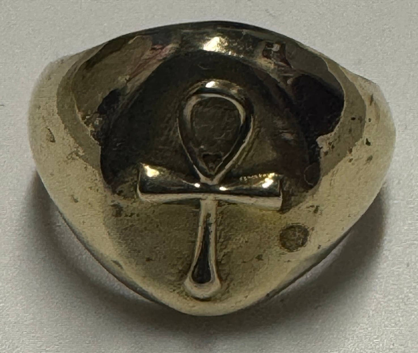 Ankh Band Ring