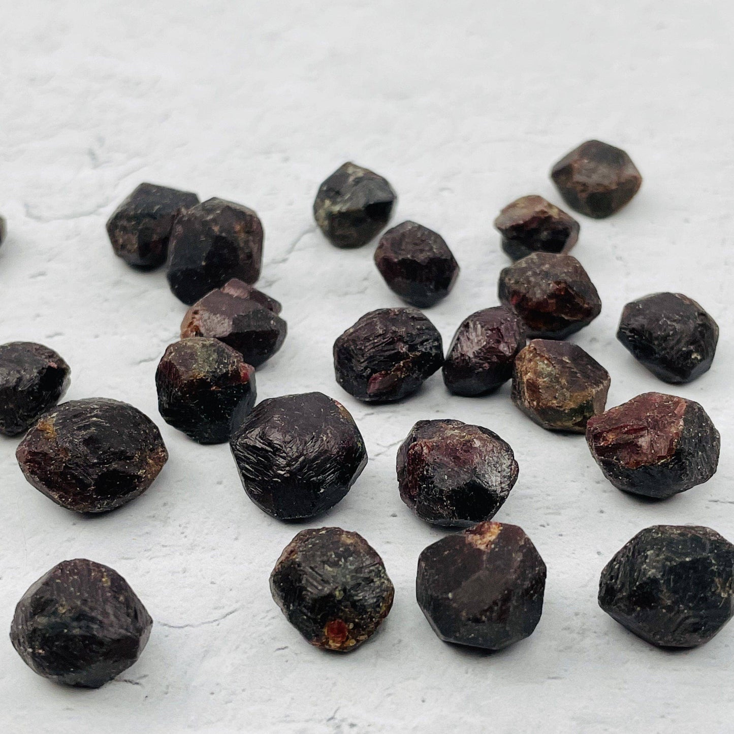 Tumbled/Rough Deep Red Garnet