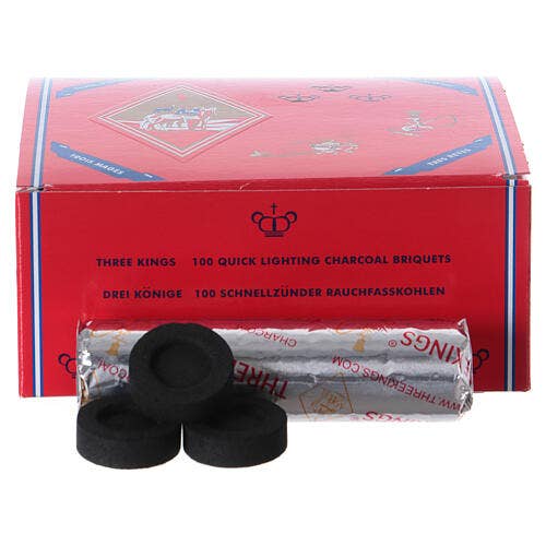 Three Kings Lighting Charcoal Briquets