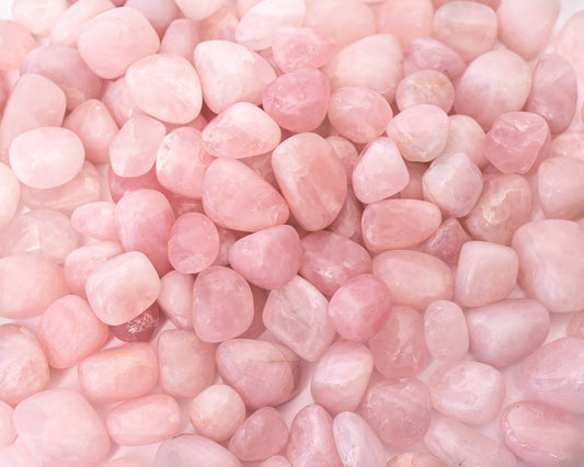 Tumbled/Polished Natural Rose Quartz