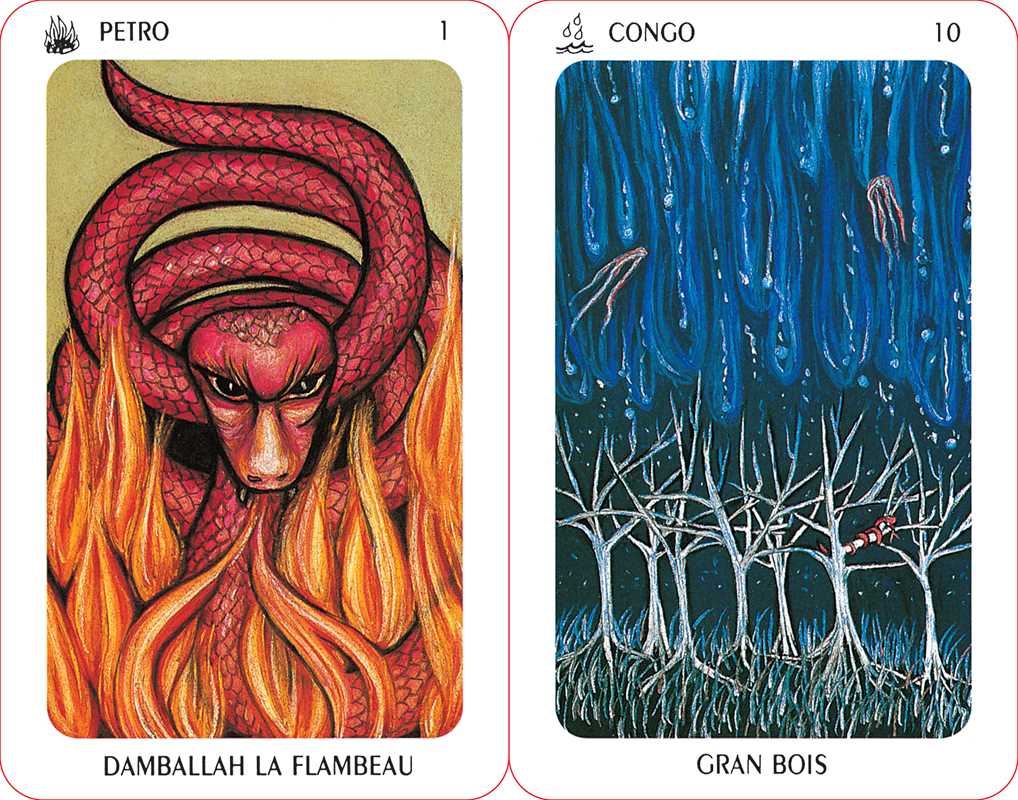 New Orleans Voodoo Tarot By Louis Martinié
