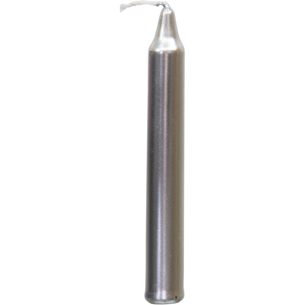Silver Ritual Candle