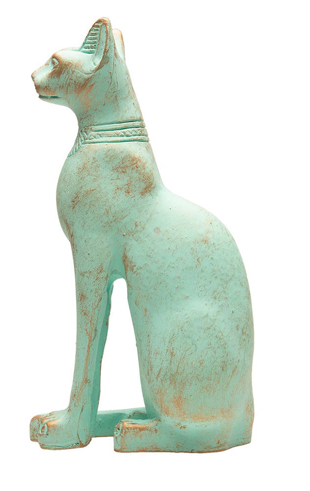 Egyptian Bastet Cat Statue (5.25")