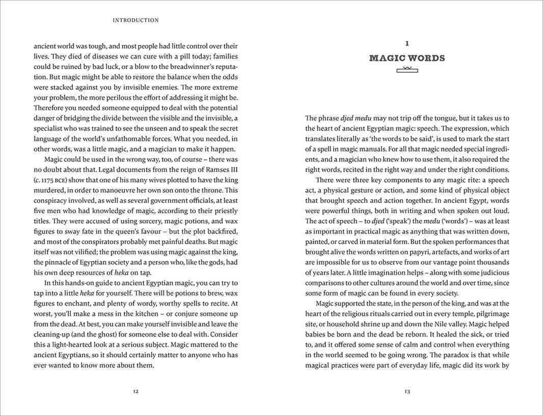 Ancient Egyptian Magic: A Hands-On Guide by Christina Riggs