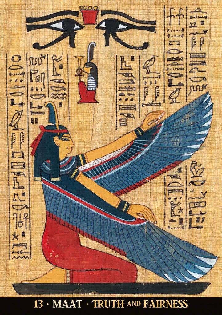Egyptian Gods Oracle Deck