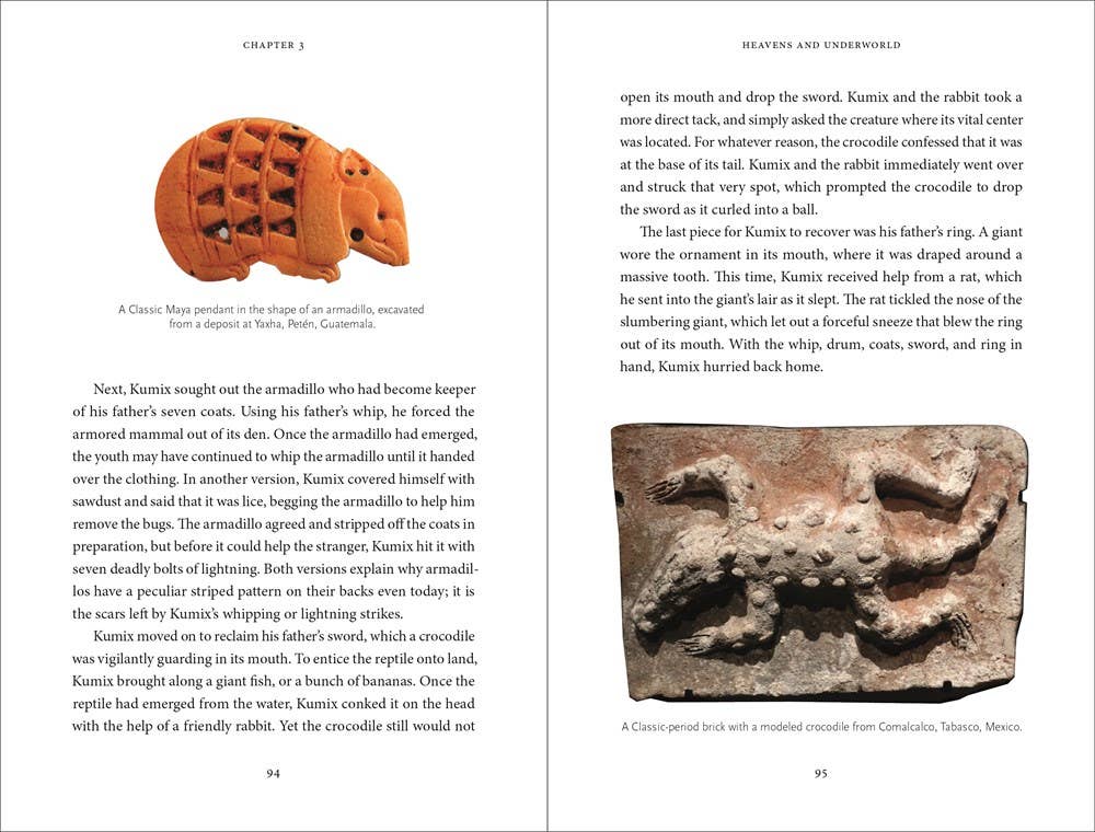 The Maya Myths: A Guide To The Gods, Heroes and Ancestors by Mallory Matsumoto