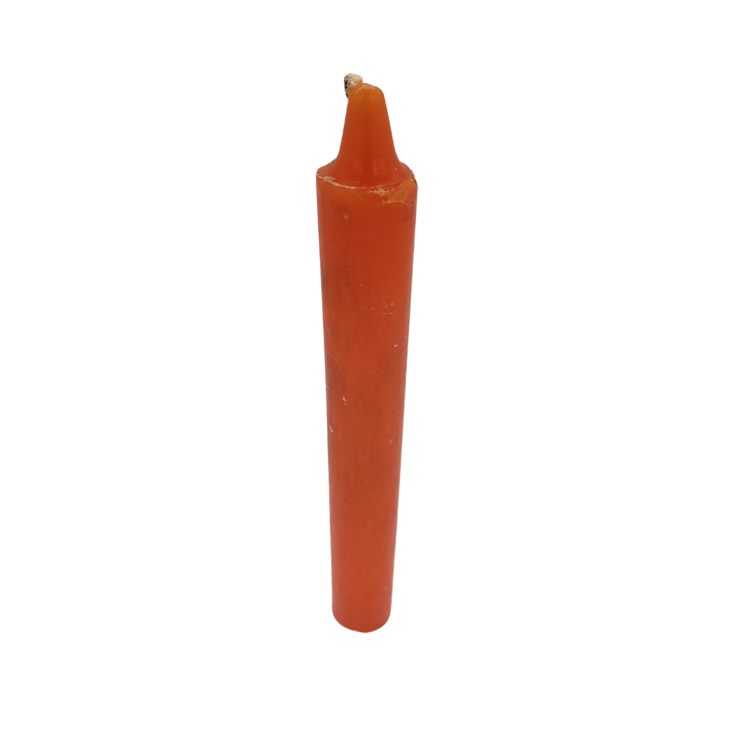 Orange Spell Candle (6")