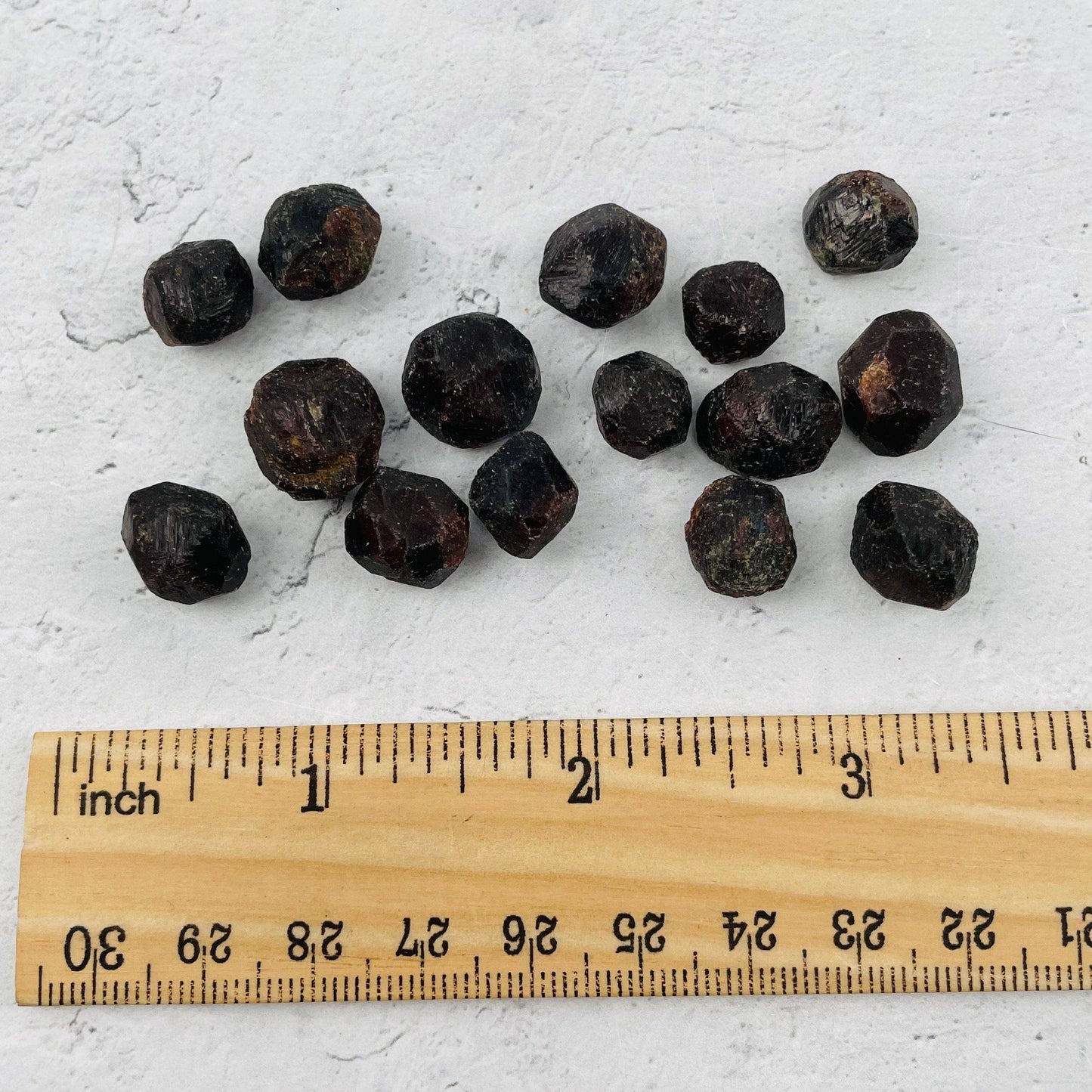 Tumbled/Rough Deep Red Garnet
