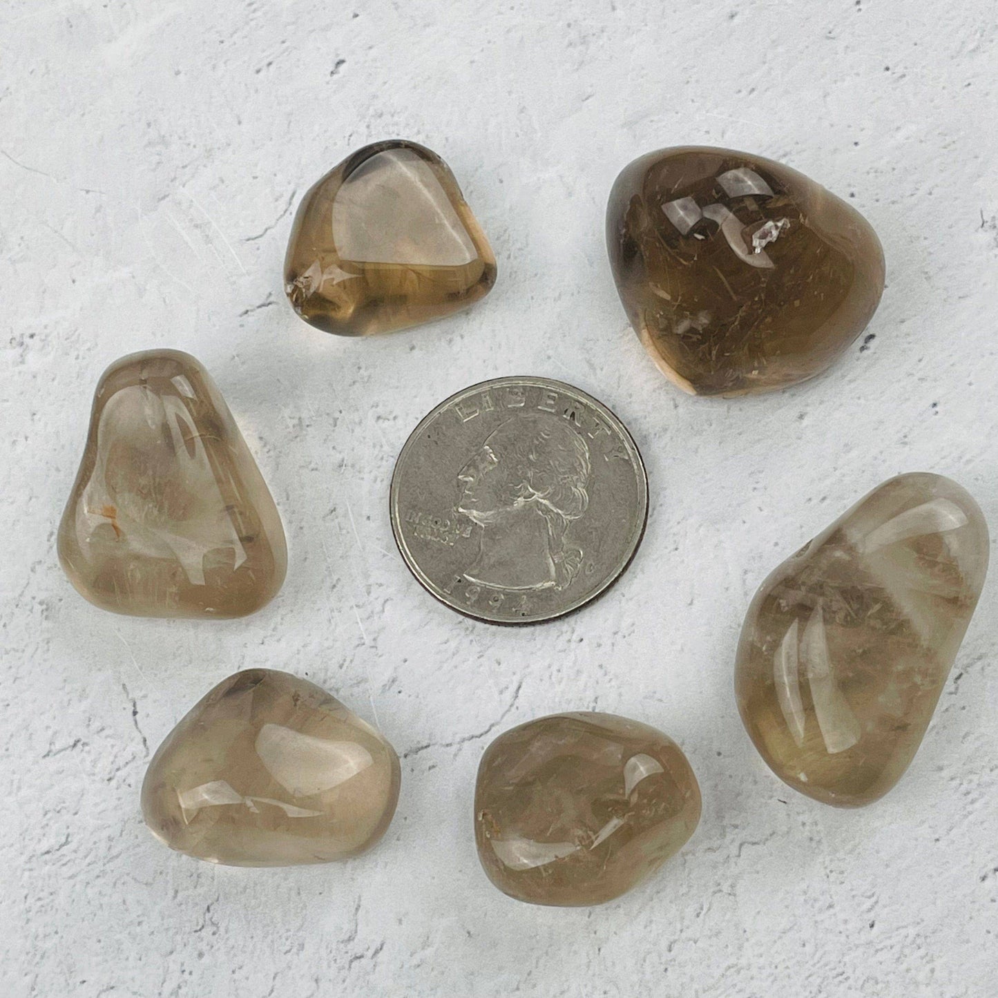 Tumbled/Polished Smokey Quartz Crystal
