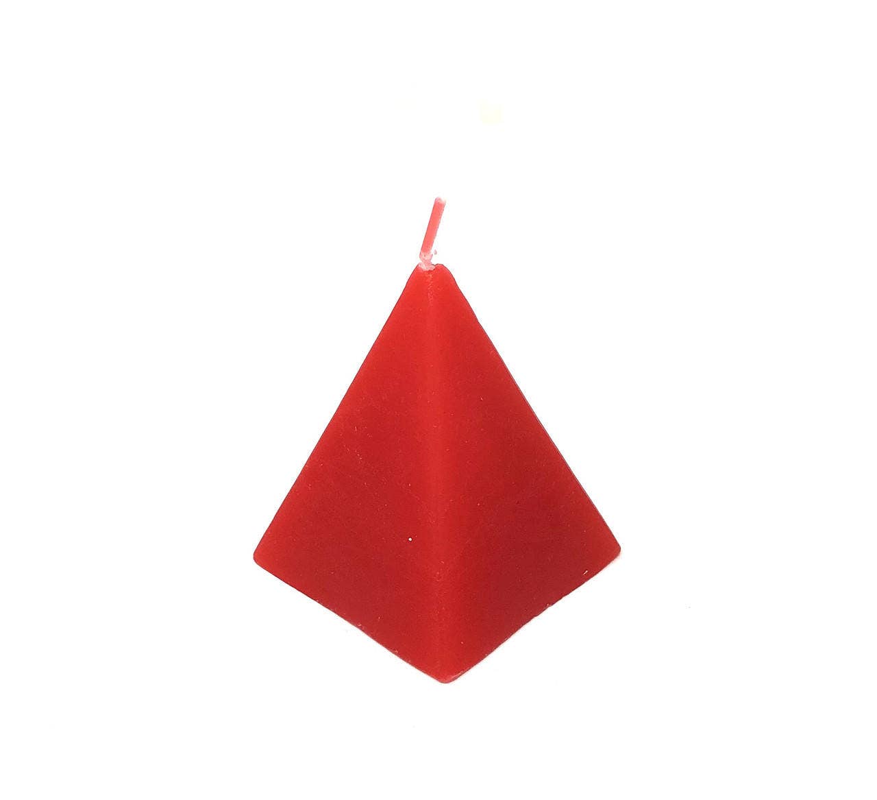 Red Pyramid Candle