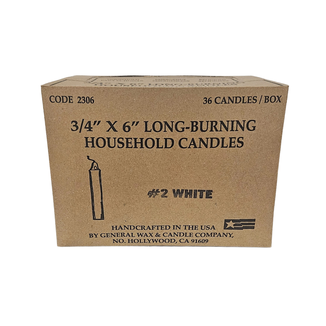 White Spell Candle (6")